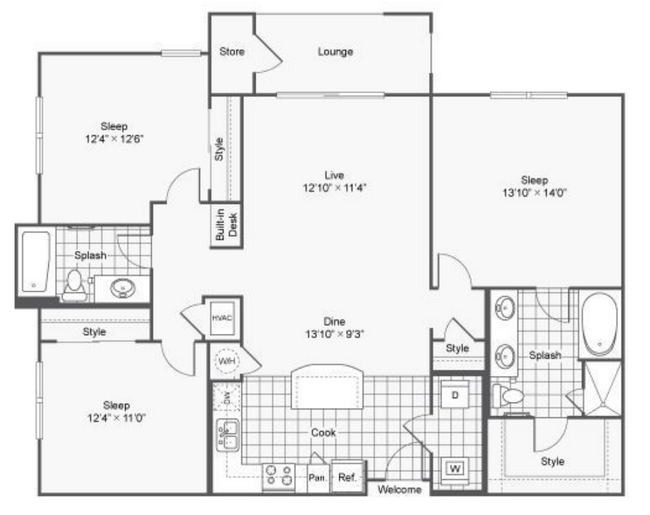 Floorplan - The Ren