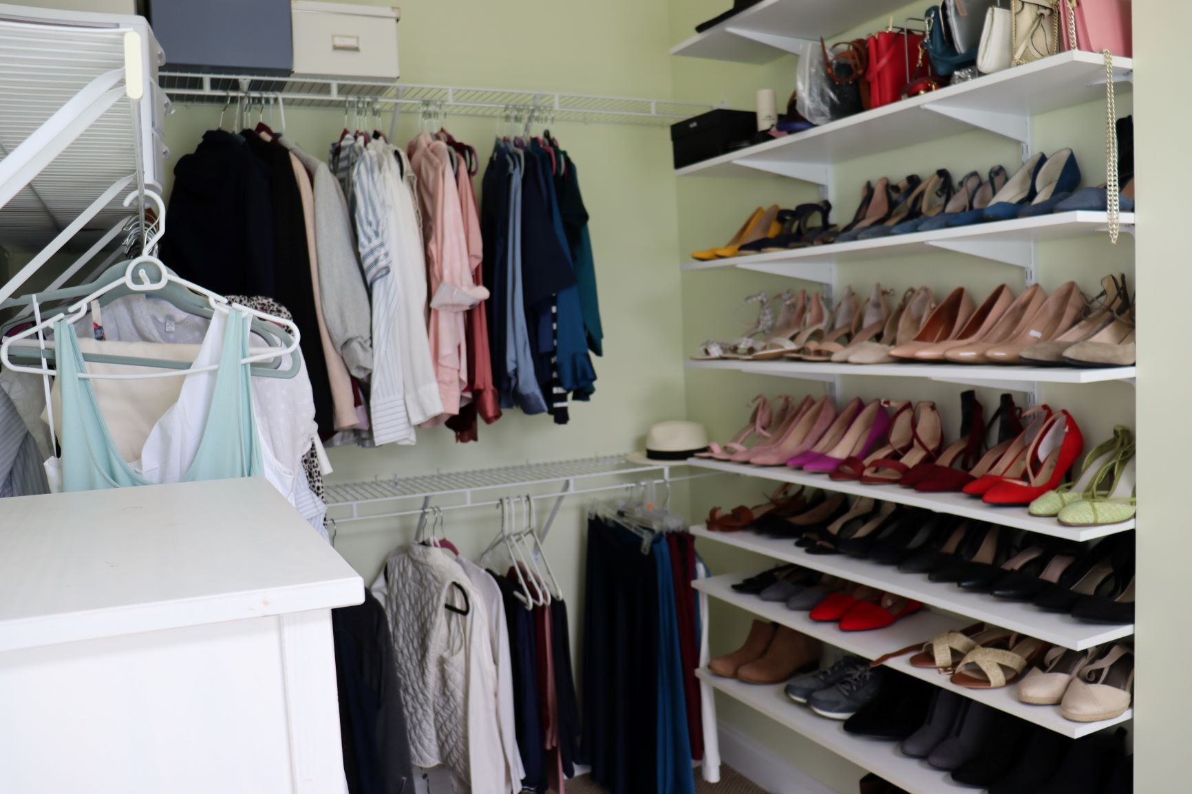 Walk-in Closet #1 on Master Bed level - 222 Herndon Station Sq