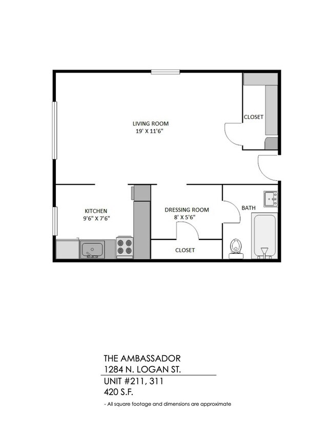Floorplan - The Ambassador