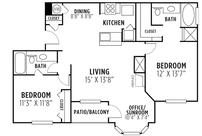 Floorplan - 670 Thornton