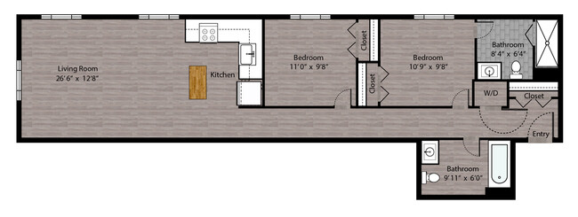 Floorplan - Wrigleyville Lofts