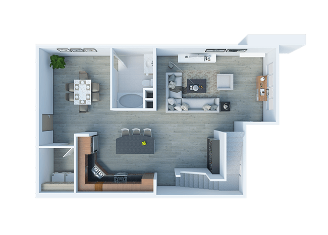 Floorplan - San Pedro Bank Lofts