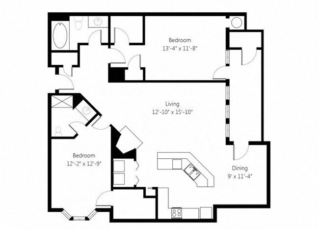 Floorplan - Lincoln Villas on Memorial