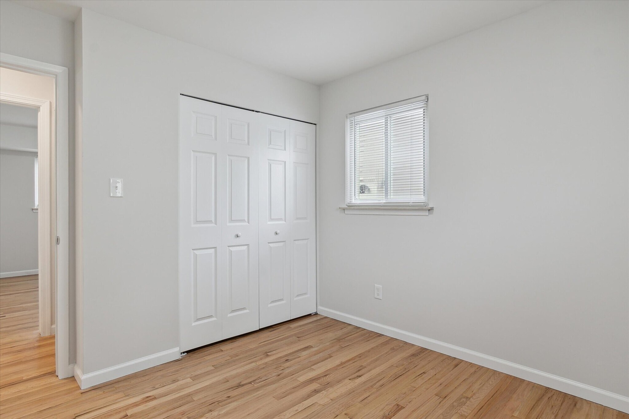 Third bedroom doublewide closet. - 9244 Northern Ave