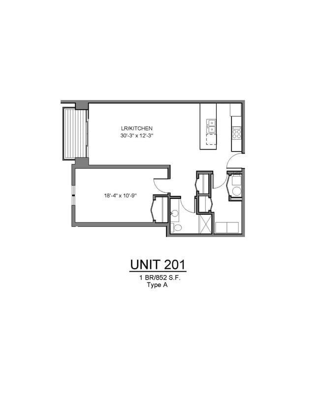 Floorplan - Sunrise Apartments