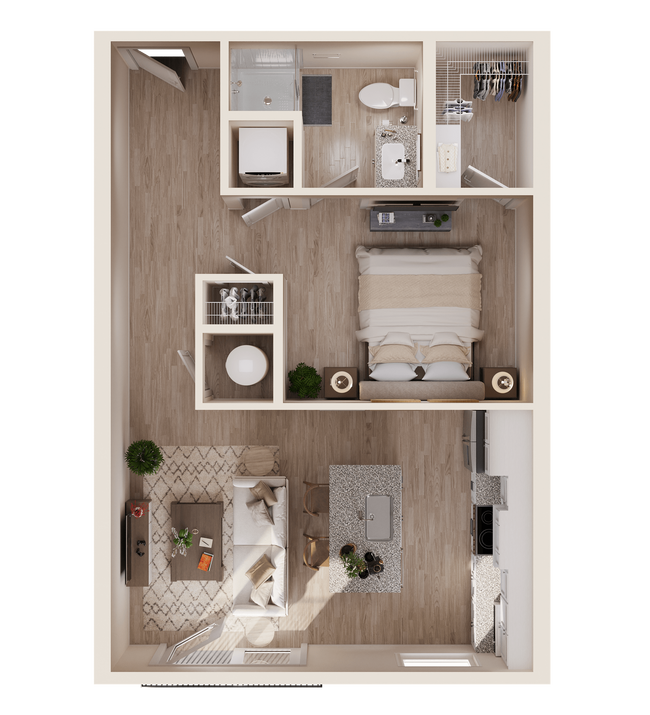 Floorplan - The Easley at UC