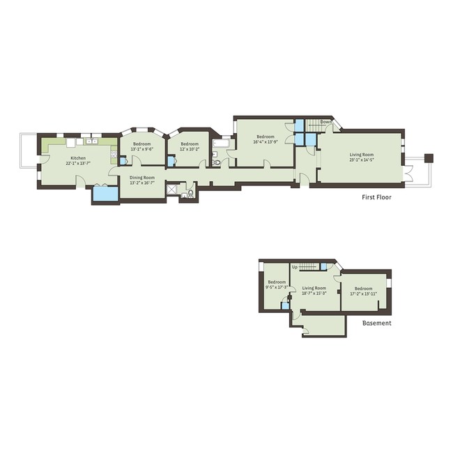 Floorplan - 5487-5491 S. Hyde Park Boulevard