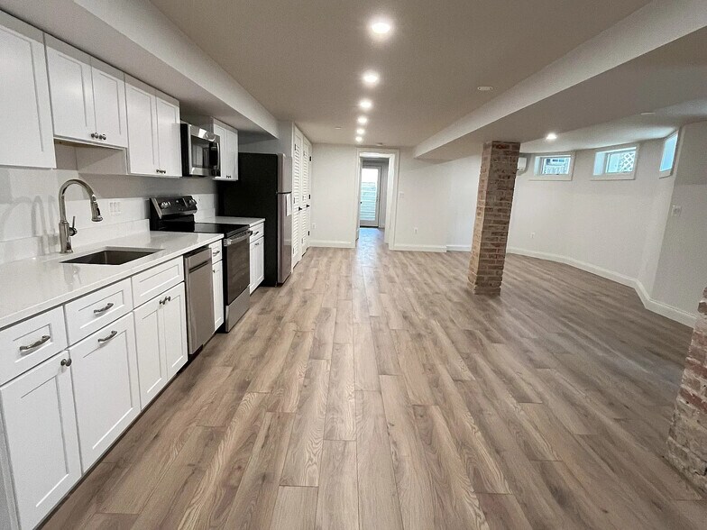 Open living and dining space. - 1755 Lamont St NW