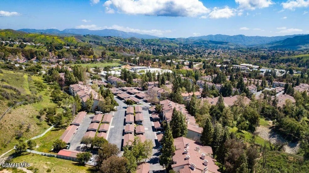 Aerial View of Shadow Ridge - 5837 Oak Bend Ln