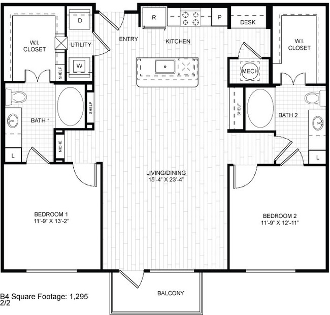 Floorplan - The Riley