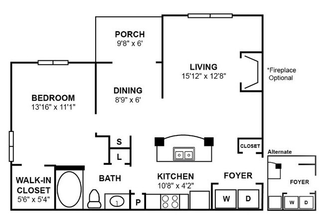 A1 Floor Plan - Parc 85