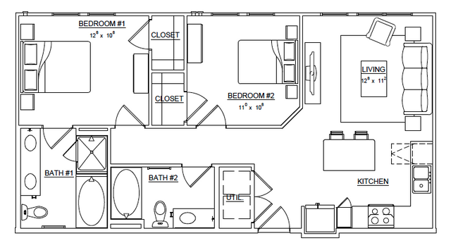 Floorplan - Magnolia on Gilbert