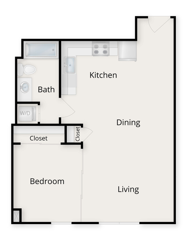 Sequel - A 1x1 - 1 Beds - 1 Baths - 634 Sq. ft. - Sequel