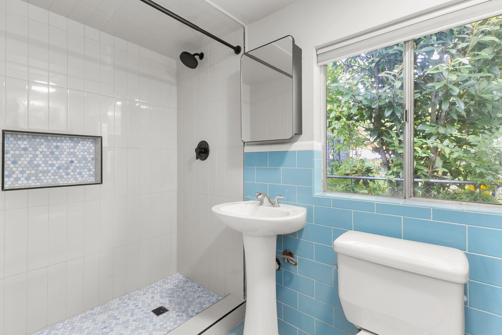 Shower remodeled in 2025 - 815 Gunter St