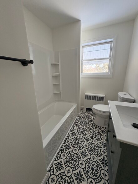 Renovated bathroom - 412 Grand Ave