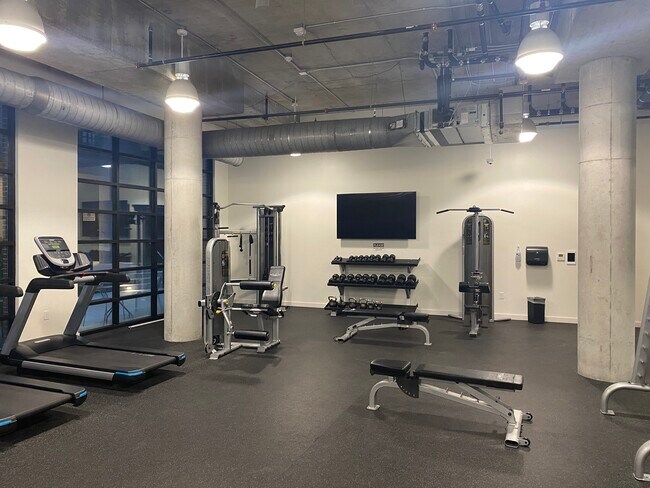 You'll have access to a well equipped fitness center in the building. - 1501 E 4th St