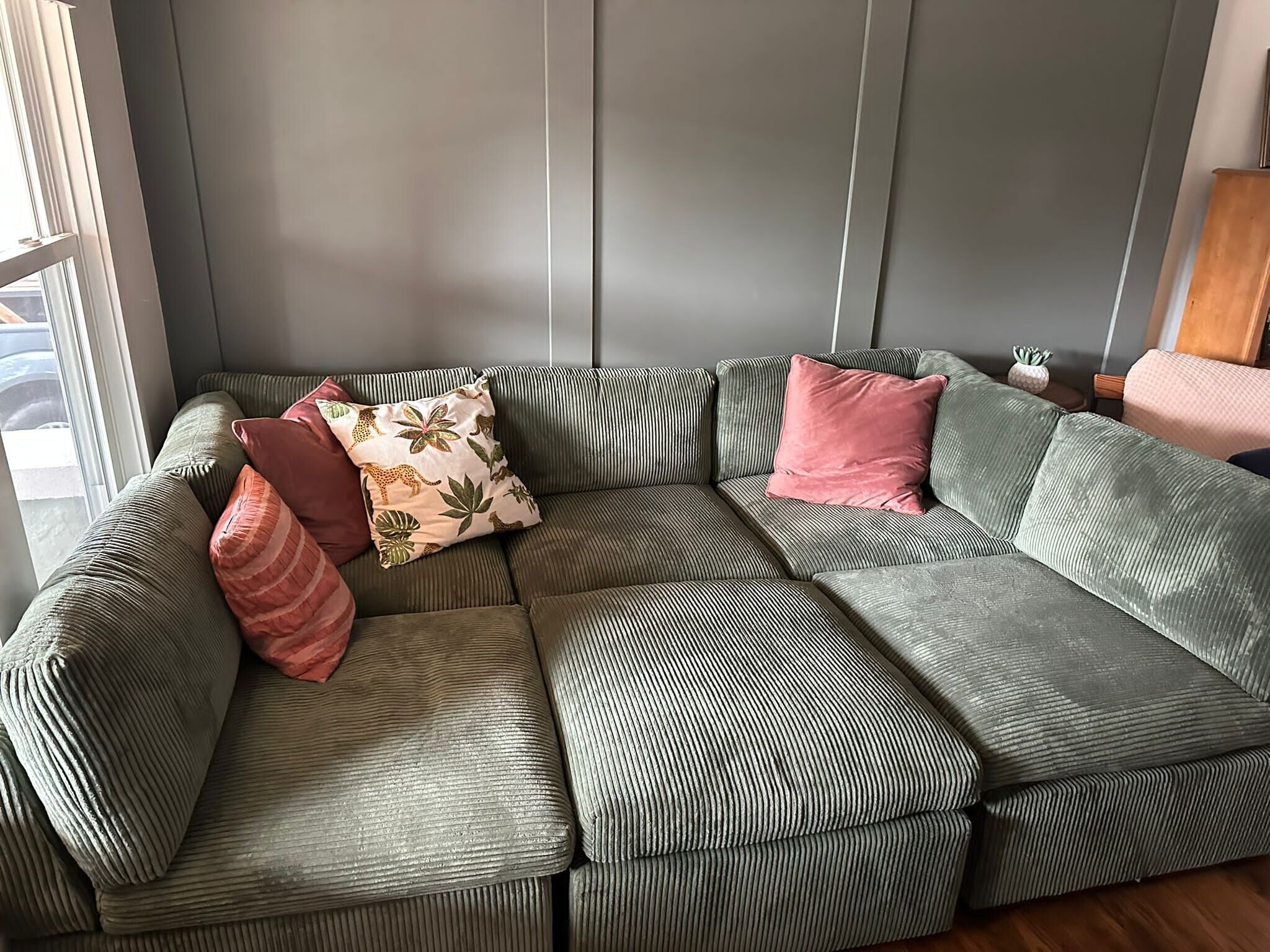 Couch can be turned into a bed - 2559 E 5th Ave