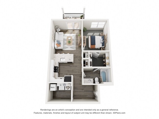 Floorplan - The Zelle at Polaris