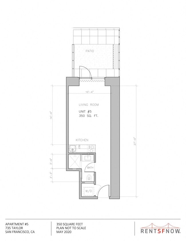 Floorplan - 735 Taylor