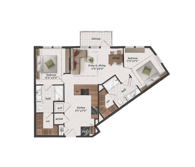 Floorplan - St Elmo Living