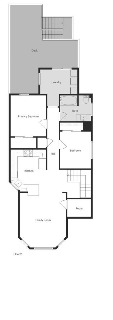 Building Photo - Stylish West Oakland 2/1 Flat - Completely Renovated.