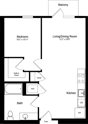 Floorplan - Potrero 1010