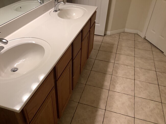 Master Bath dual sink - 431 Firewood Dr