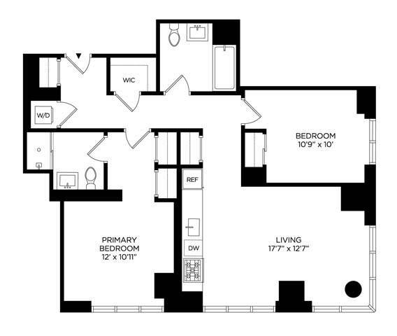 Floorplan - Lincoln at Bankside