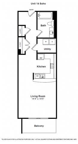Floorplan - The Manhattan by Windsor