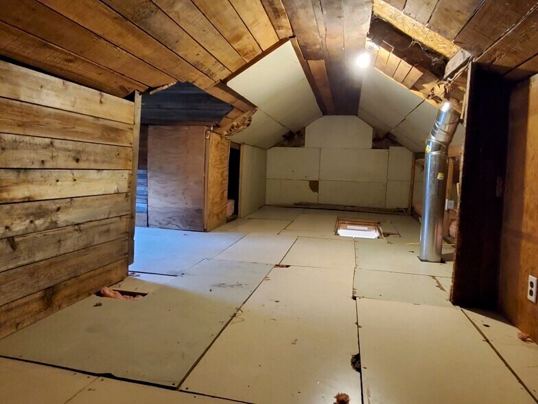 Upper Unit Partially Finished Attic Storage Space - 3819 21st Ave SW
