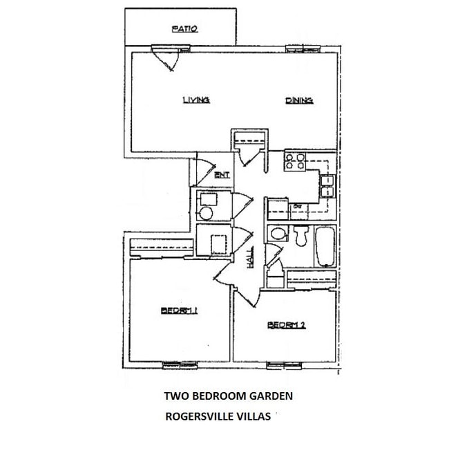 Rogersville Villas 200 Arrowhead Dr Rogersville TN 37857 Apartment