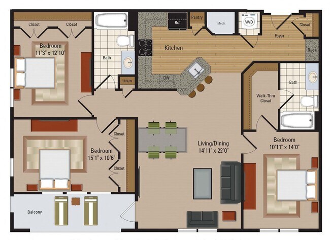 Floorplan - Windsor Leesburg