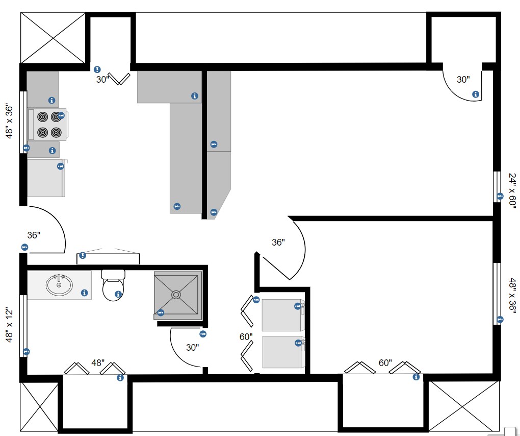 Floor plan - 9841 Cleveland Ave NW