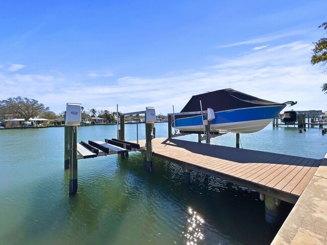 Building Photo - Amazing Indian Rocks Beach Waterfront Rental – Dock, Boat Lift & Garage! 3bed | 2bath