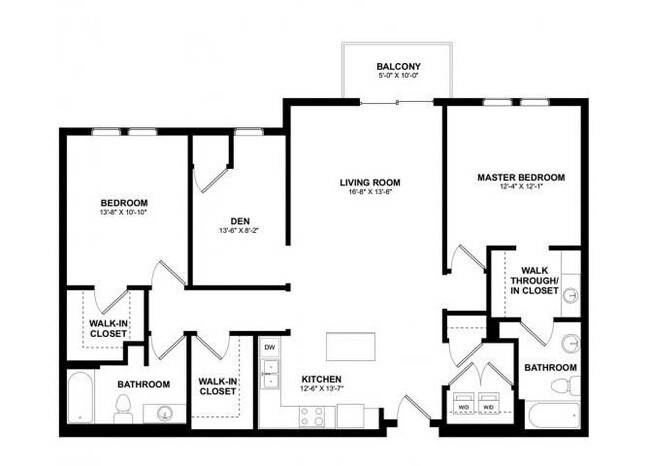 Floorplan - The Covington Apartment Homes