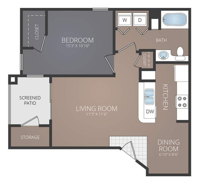 Floorplan - Promenade at Carillon