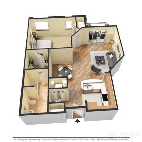 Floorplan - Glacier Valley at Reston Heights