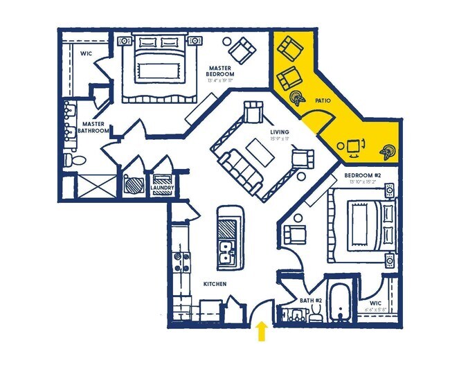 The Burnham Nashville 501 Rep John Lewis Ave S Nashville TN 37203 Apartment Finder