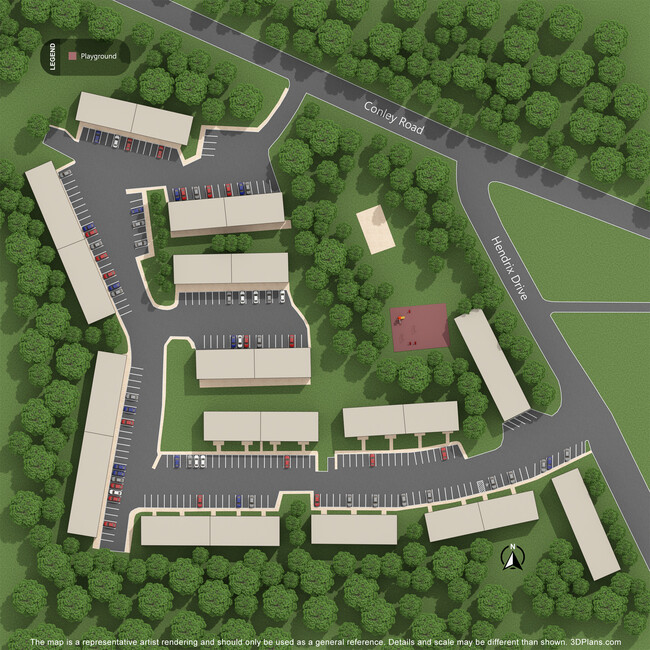 Floorplan - Maple Lakes Townhome