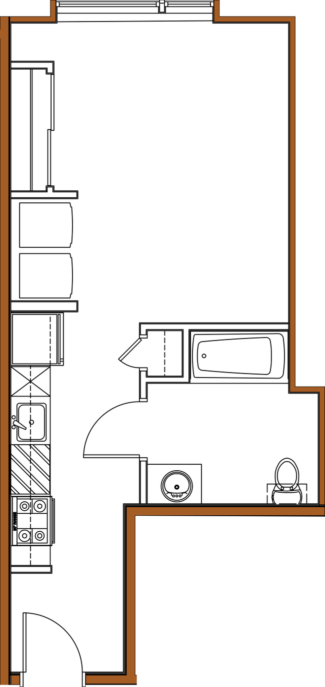 Yukon Flats, Studio - Floorplan.png - Yukon Flats