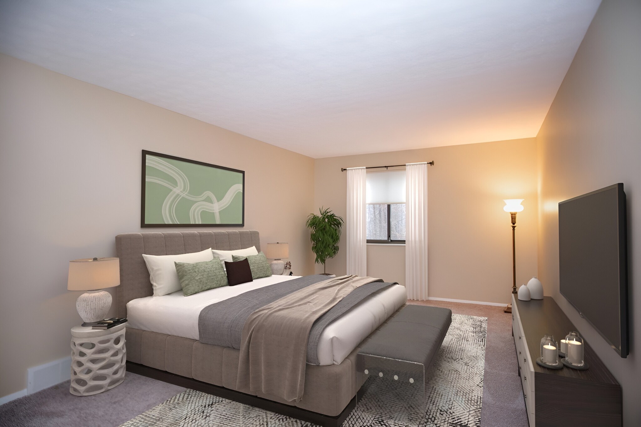 Bedroom #3 is very spacious with large closets - 837 Tollis Pkwy