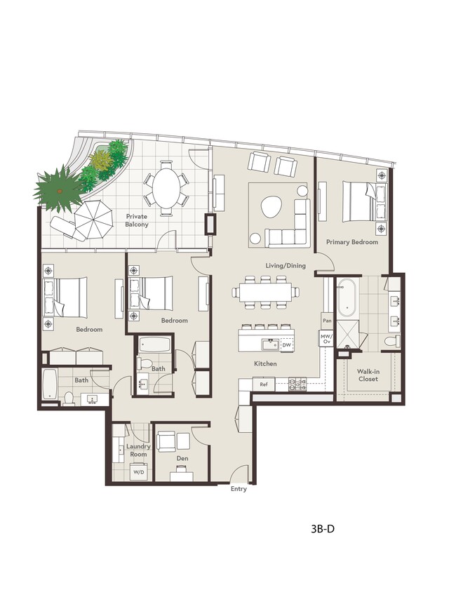Floorplan - One River North