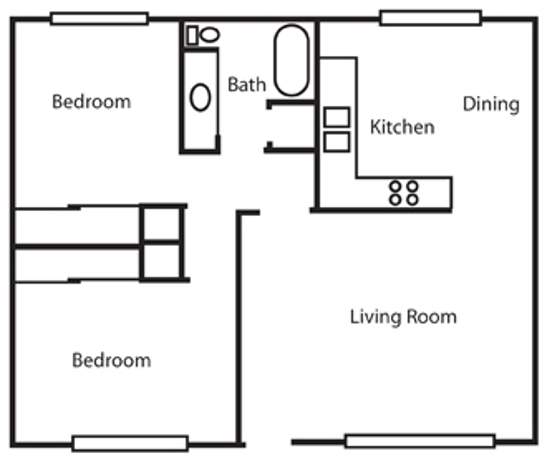 Floorplan - Towne Centre at Orange