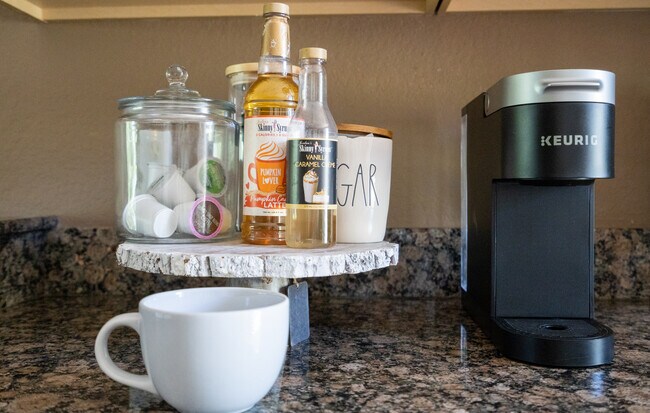 Enjoy coffee - 8904 Duval Ln