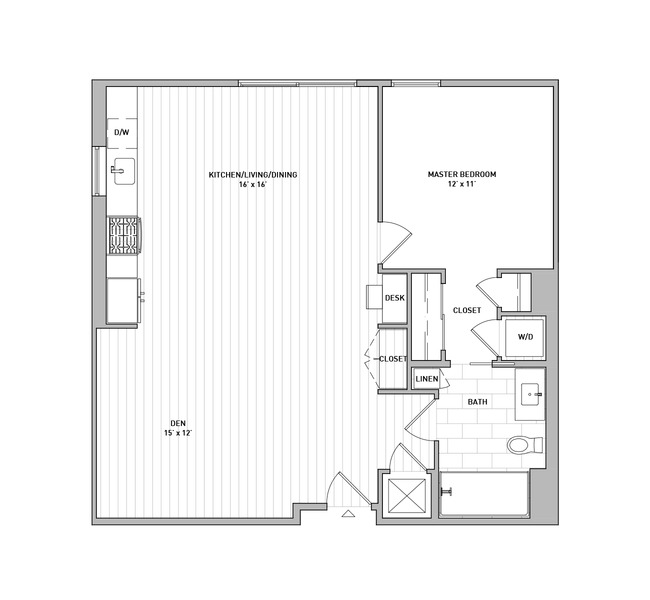 Floorplan - Domain WeHo