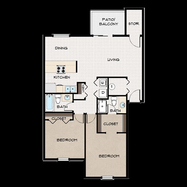 Floorplan - Ascent at South Hill