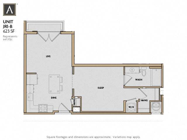 Floorplan - Aertson Midtown