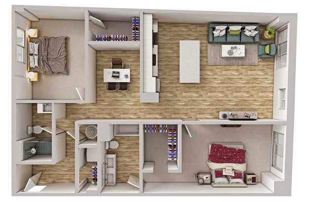 Floorplan - Novi Lofts