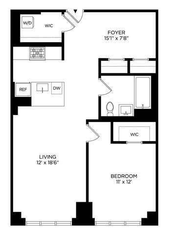 Floorplan - Lincoln at Bankside