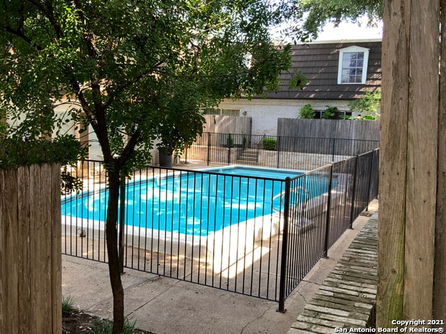 just outside your enclosed patio - 8038 Broadway St